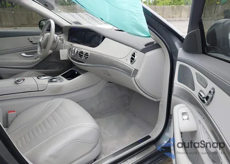 2017 Mercedes-Benz S 550 4Matic из США, поврежденный, VIN WDDUG8FB6HA335666